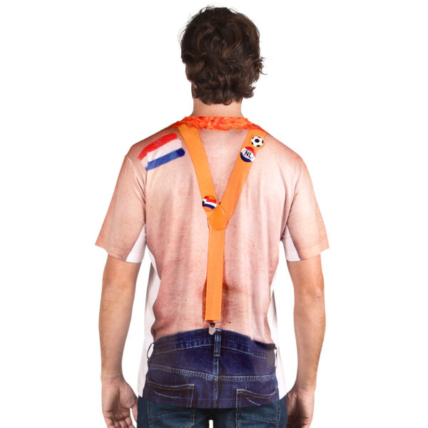 Fotorealistisch shirt Mega fan - Afbeelding 2