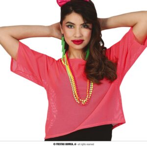 Neon visnet T-shirt