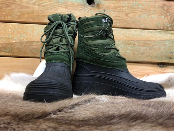 Heren snowboots groen