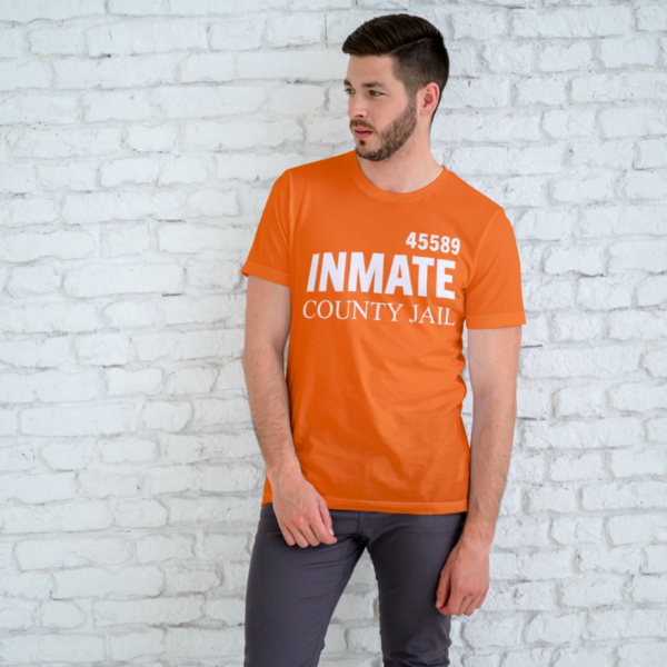 T-shirt carnaval 'Inmate county jail' - Afbeelding 2
