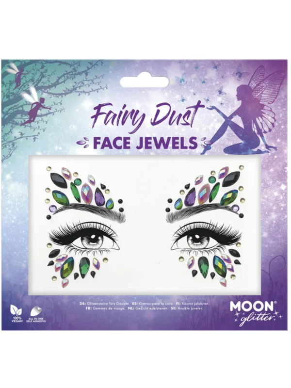 MOON GLITTER FACE JEWELS, FAIRY DUST