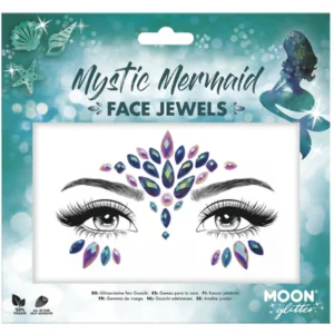 MOON GLITTER FACE JEWELS, MYSTIC MERMAID