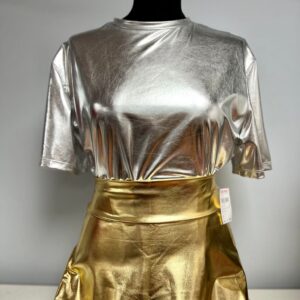 Metallic T-shirt unisex