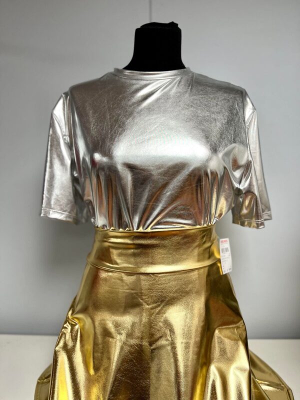 Metallic T-shirt unisex