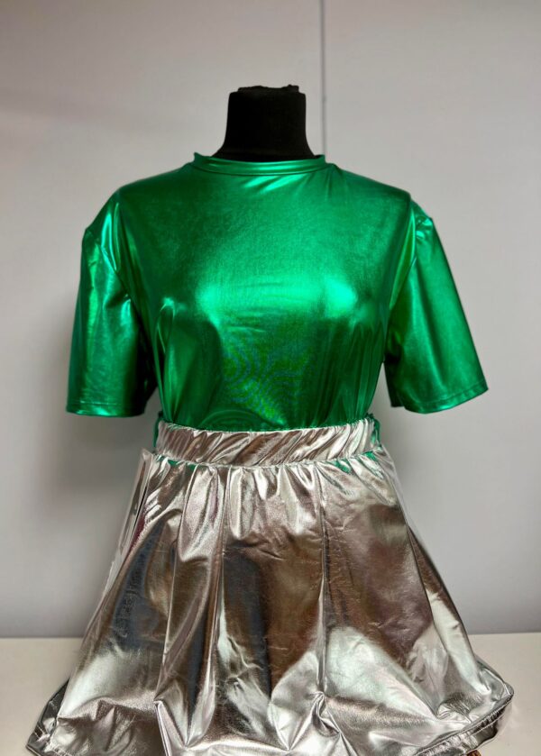 Metallic T-shirt unisex - Afbeelding 3