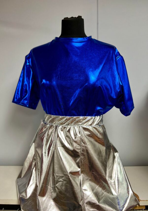 Metallic T-shirt unisex - Afbeelding 2