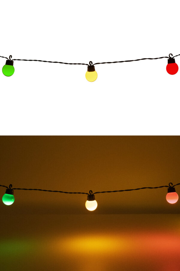 Verlichting rood geel groen 20 lampjes