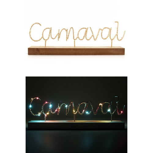 Plankje met tekst - verlicht - Afbeelding 2